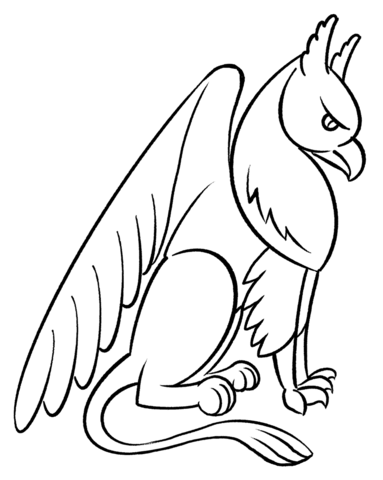 Griffin From Griffin Coloring Page